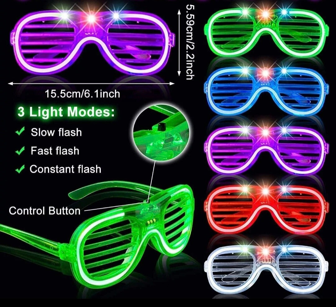 Light up glasses