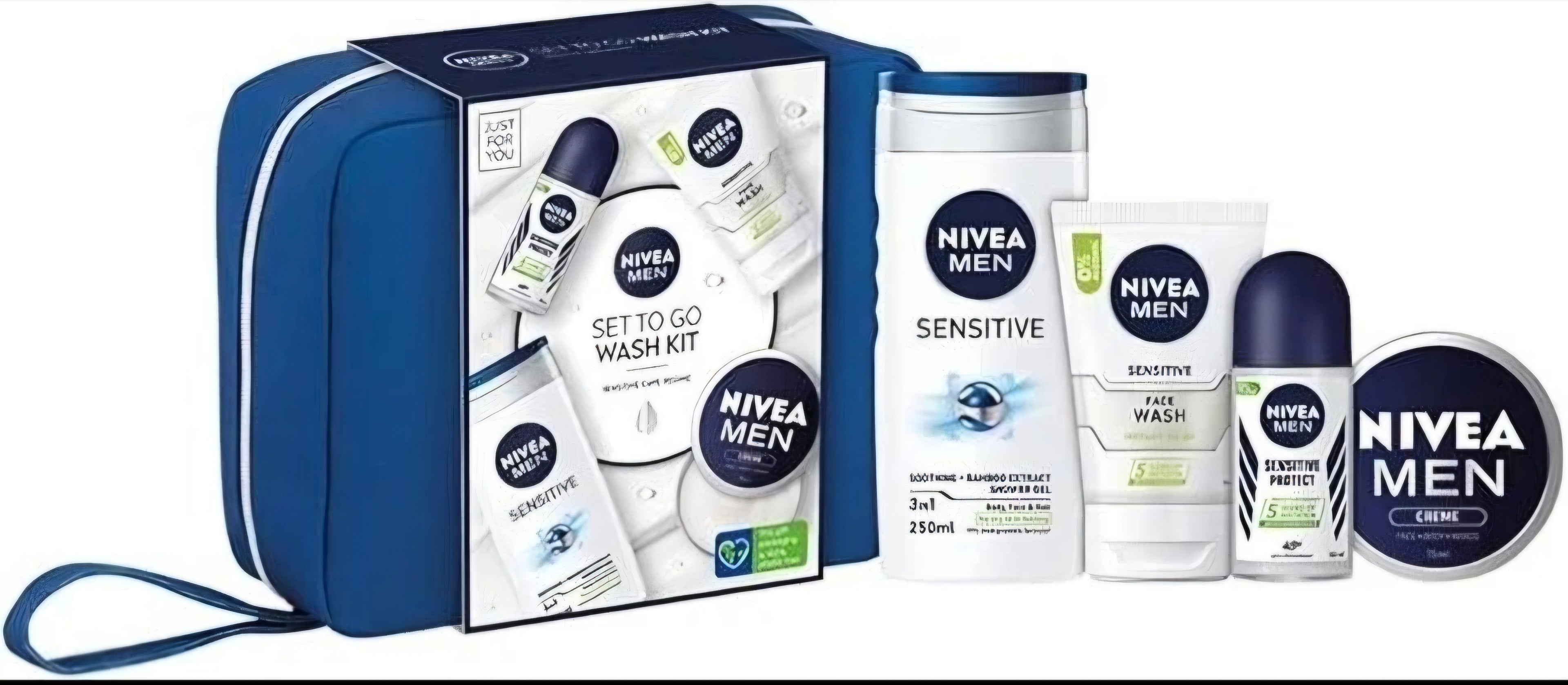 Nivea men wash kit gift set